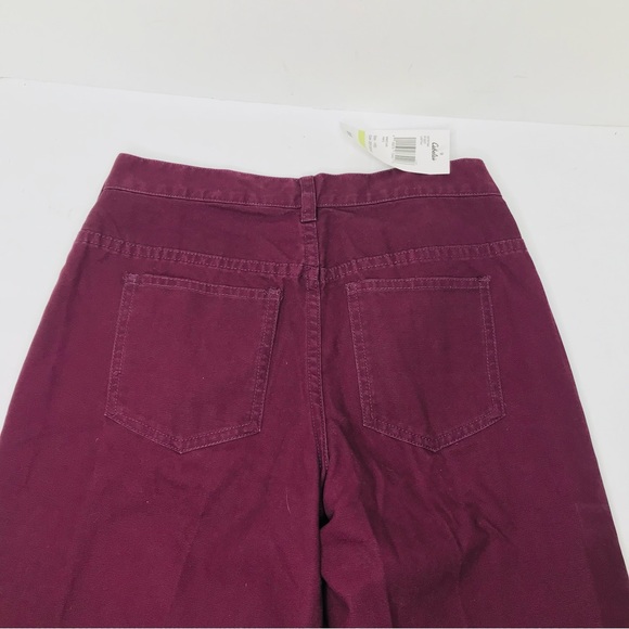 Cabelas casuals women’s pants jeans size 4 regular plum purple - Picture 4 of 5